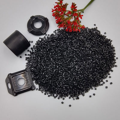 Black GRS Recycled Materials 85A Thermoplastic Polyurethane Elastomer For Plastic Injection