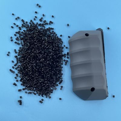 Black GRS Recycled Materials 85A Thermoplastic Polyurethane Elastomer For Plastic Injection
